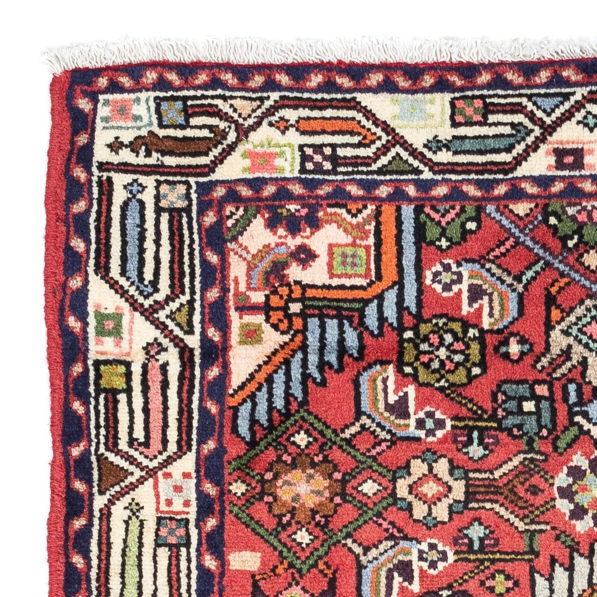 Perser Rug - Nomadic - 125 x 80 cm - red