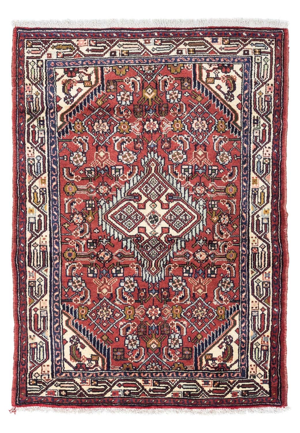 Perser Rug - Nomadic - 125 x 80 cm - light red