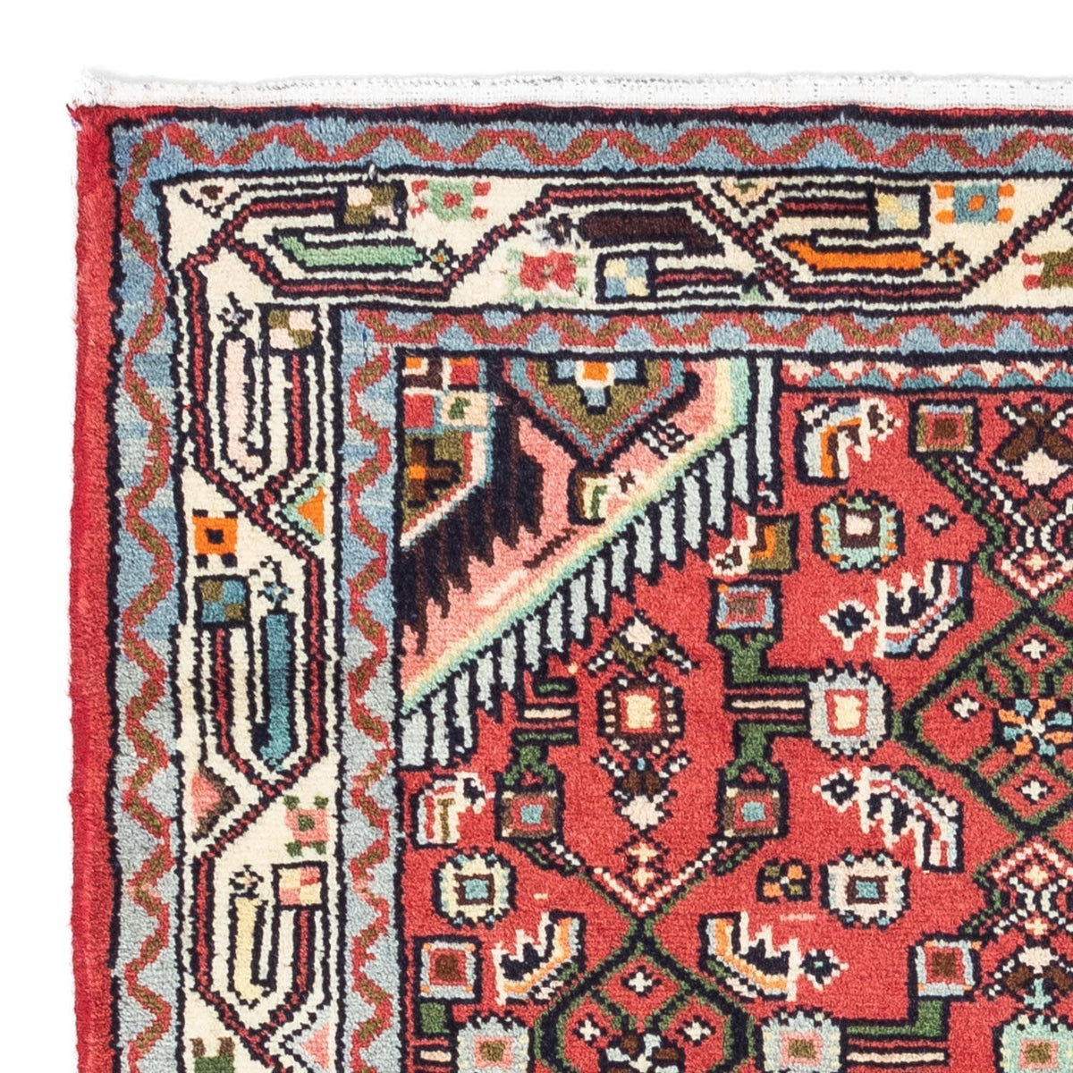 Perser Rug - Nomadic - 125 x 80 cm - red