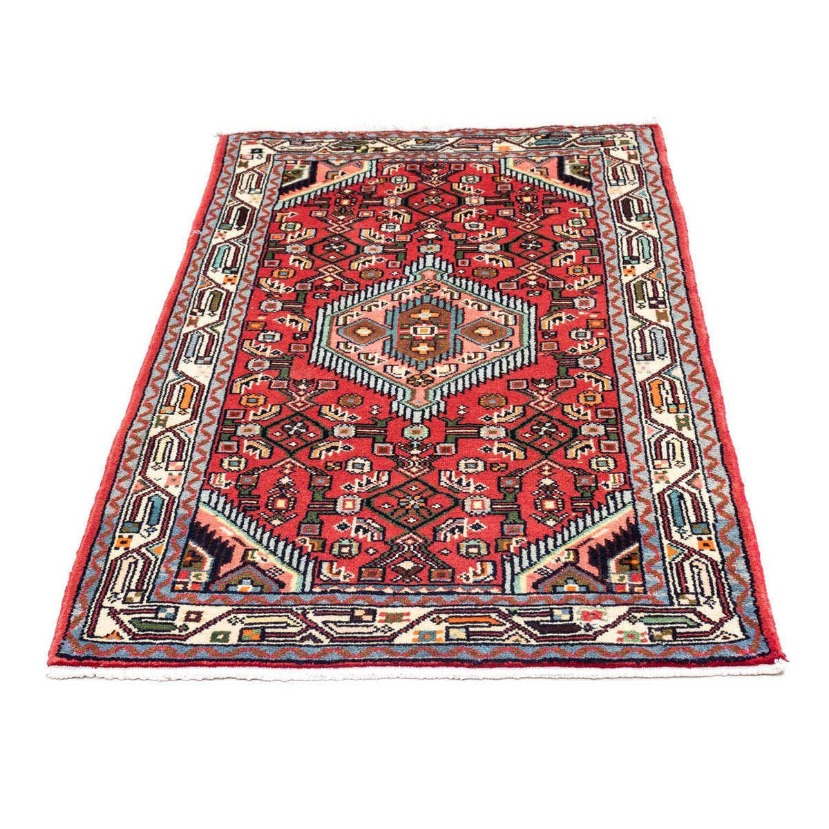 Perser Rug - Nomadic - 125 x 80 cm - red