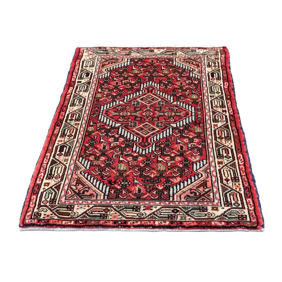 Perser Rug - Nomadic - 125 x 80 cm - red