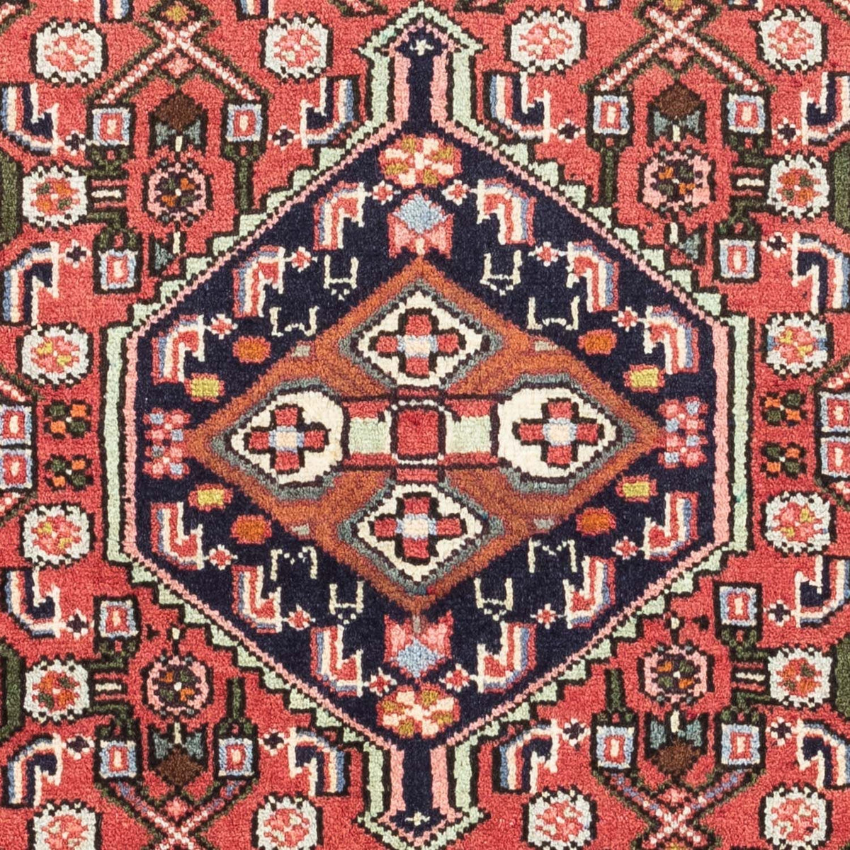 Perser Rug - Nomadic - 125 x 80 cm - light red