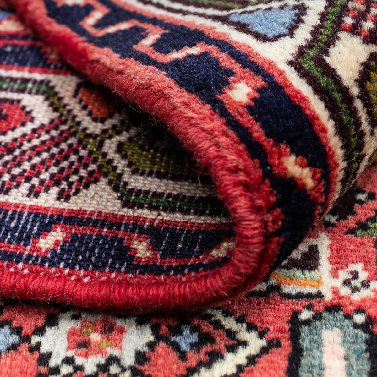 Perser Rug - Nomadic - 125 x 80 cm - red