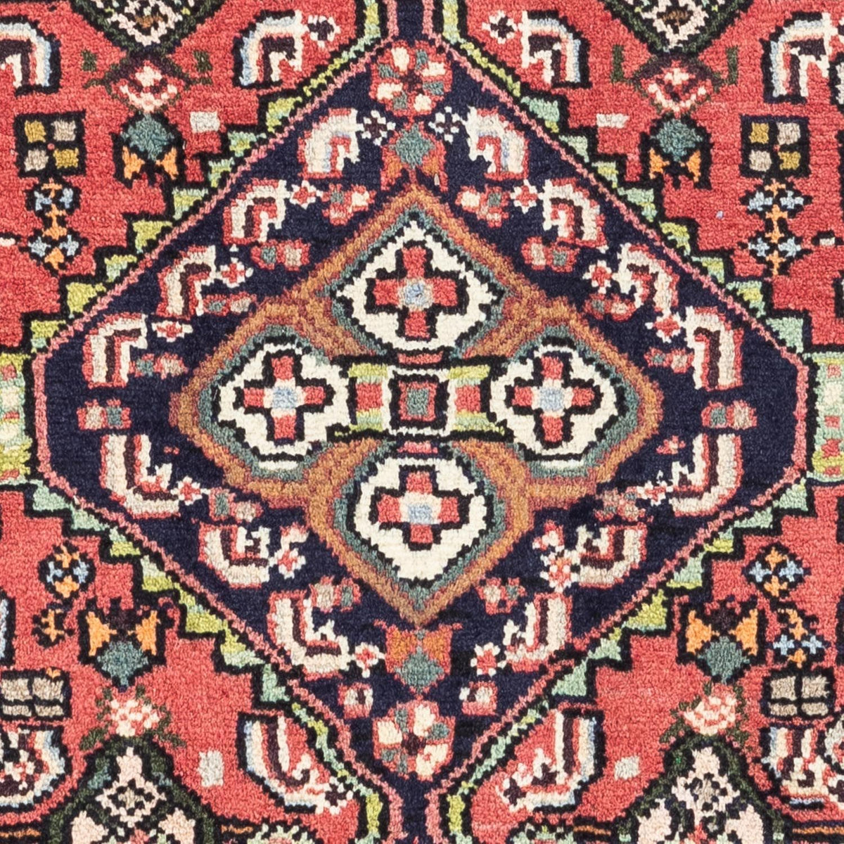 Perser Rug - Nomadic - 125 x 80 cm - light red