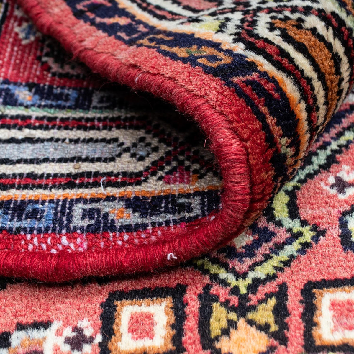 Perser Rug - Nomadic - 125 x 80 cm - light red