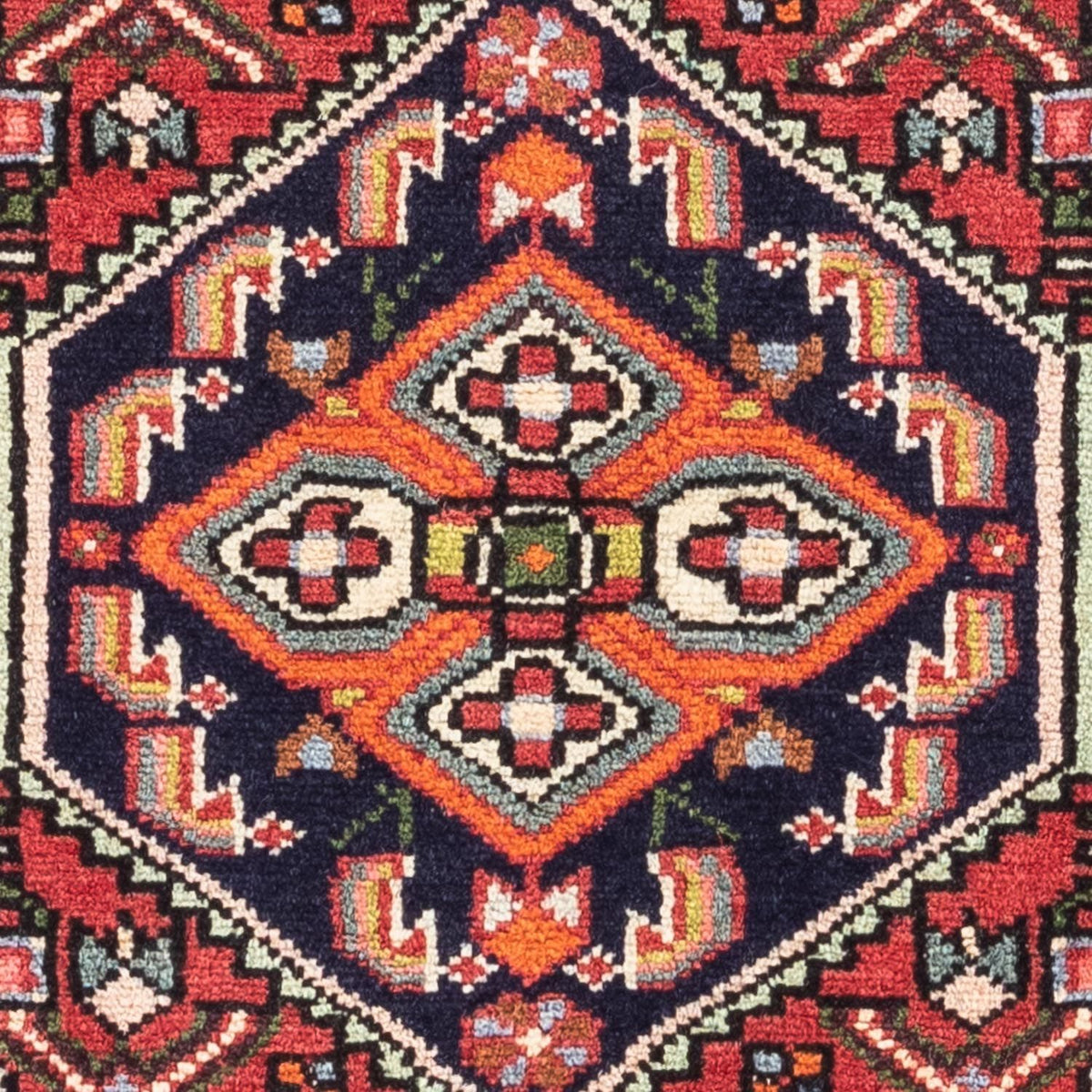 Perser Rug - Nomadic - 125 x 80 cm - red