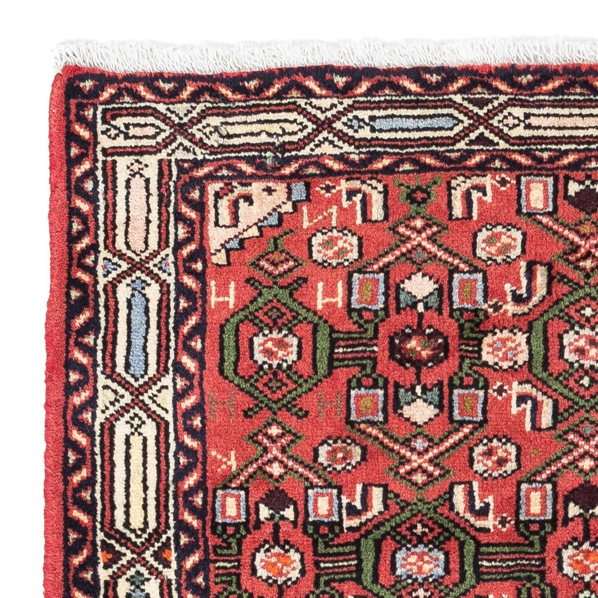 Perser Rug - Nomadic - 125 x 80 cm - red