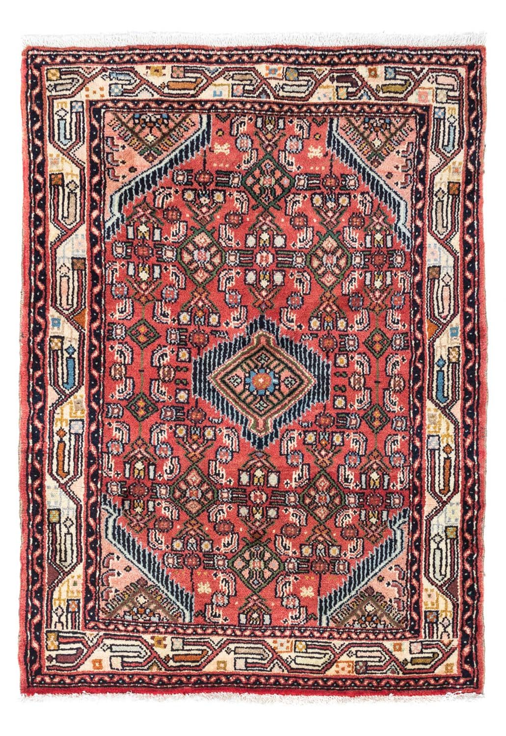 Perser Rug - Nomadic - 125 x 80 cm - red