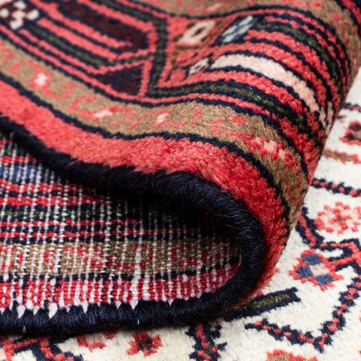 Perser Rug - Nomadic - 125 x 80 cm - beige