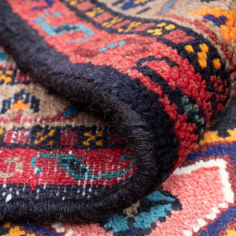 Perser Rug - Nomadic - 120 x 85 cm - light red