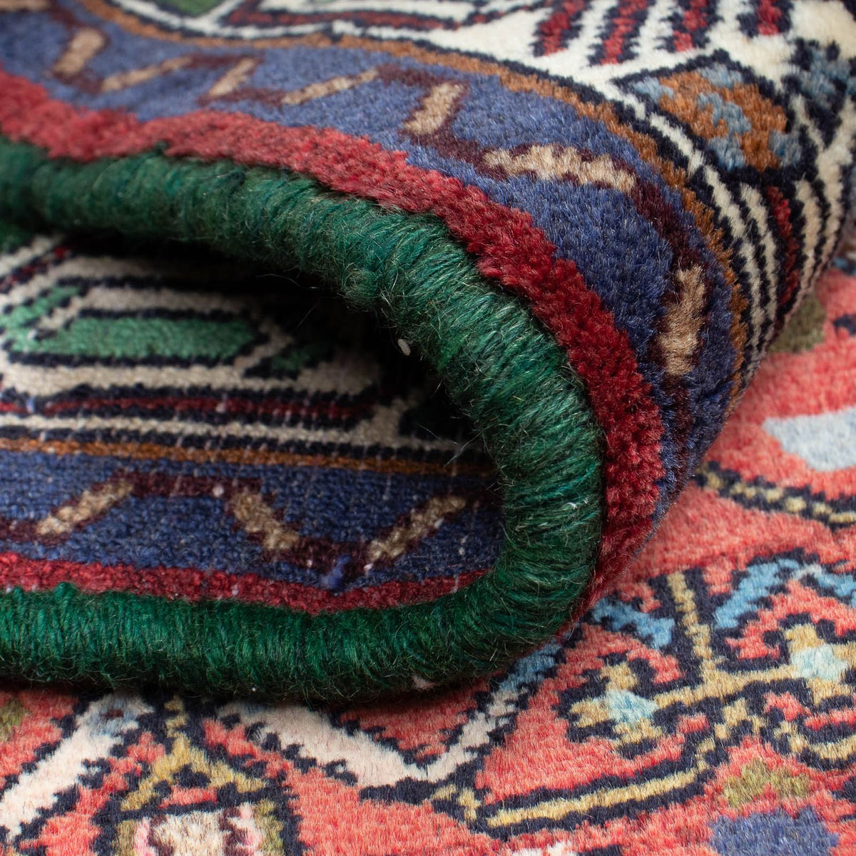 Perser Rug - Nomadic - 125 x 80 cm - red