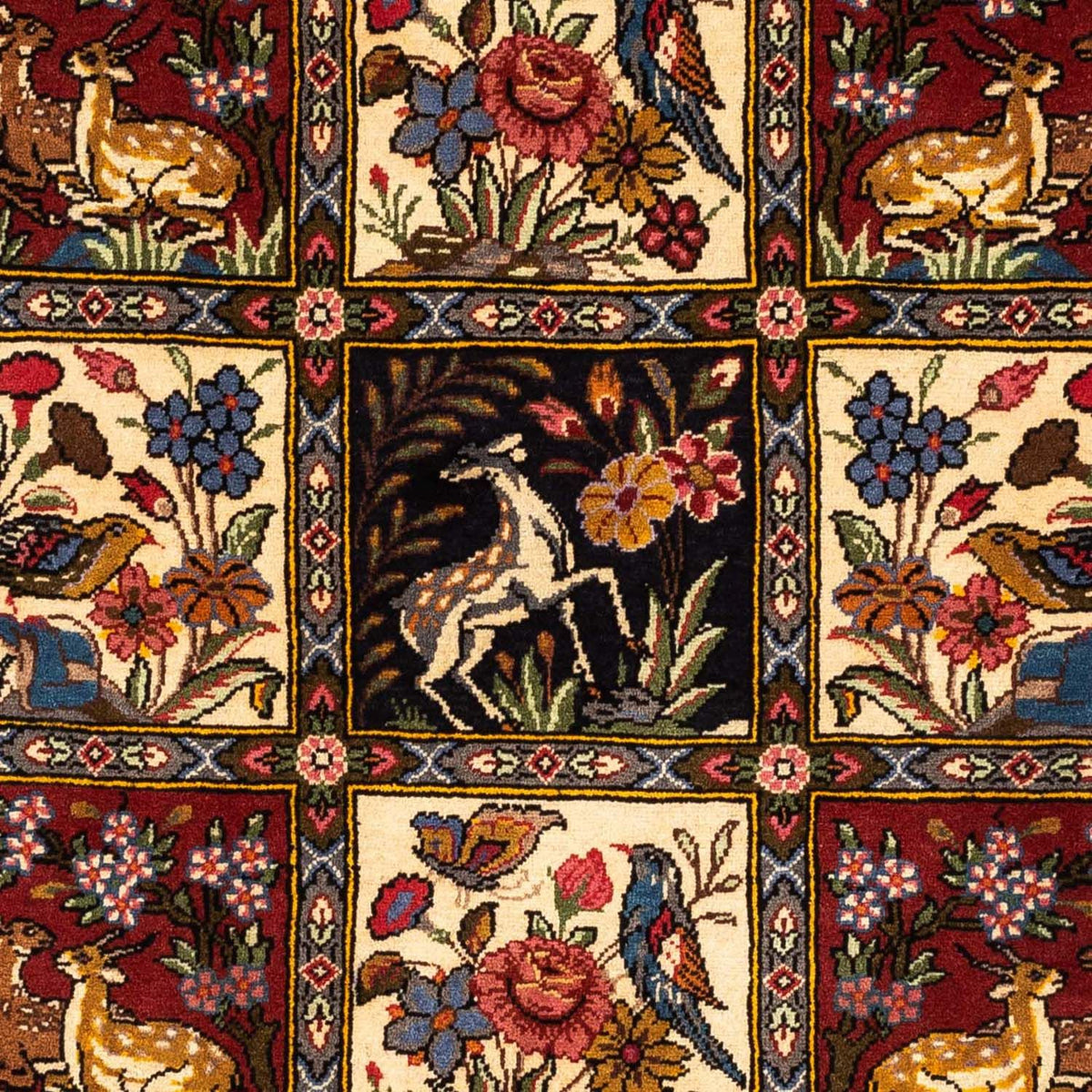 Perser Rug - Nomadic - 162 x 107 cm - dark red