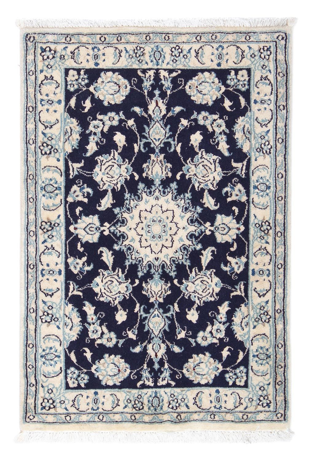 Perser Rug - Nain - Royal - 90 x 60 cm - dark blue