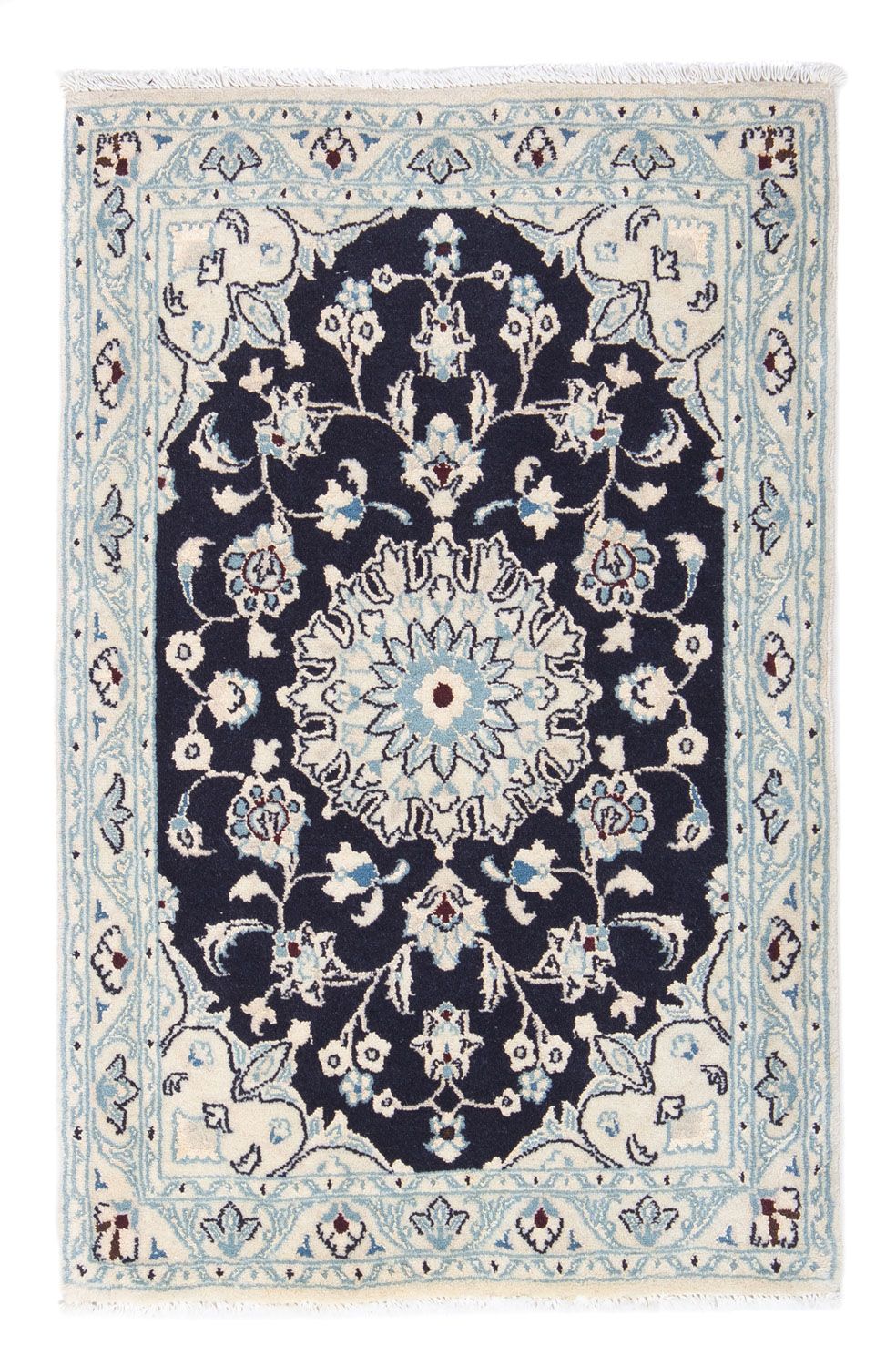 Perser Rug - Nain - Royal - 90 x 60 cm - dark blue