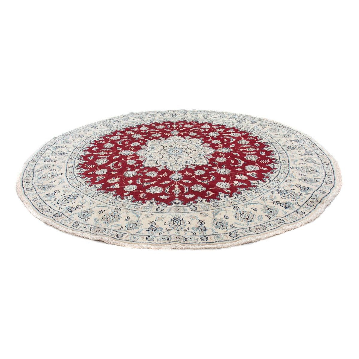 Perser Rug - Nain - Royal round  - 90 x 60 cm - red