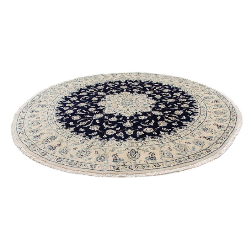 Perser Rug - Nain round  - 290 x 290 cm - dark blue