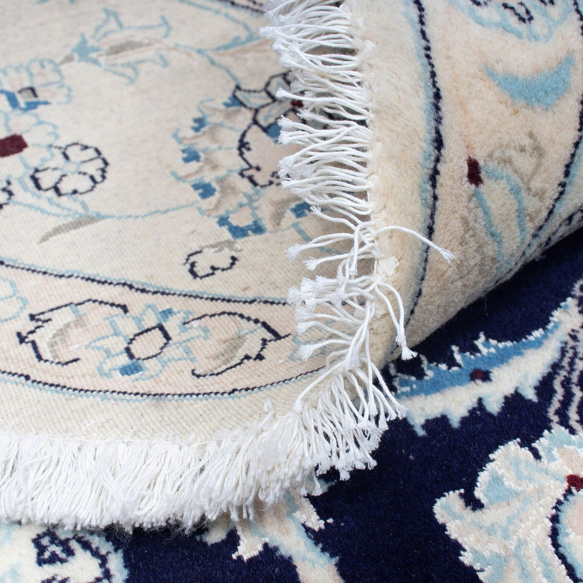 Perser Rug - Nain round  - 295 x 295 cm - dark blue