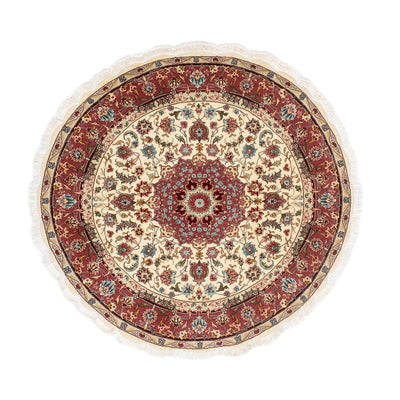 Tabriz - 50 Raj Rug 145x145cm - Persian Rugs
