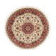 Tabriz - 50 Raj Rug 145x145cm - Persian Rugs