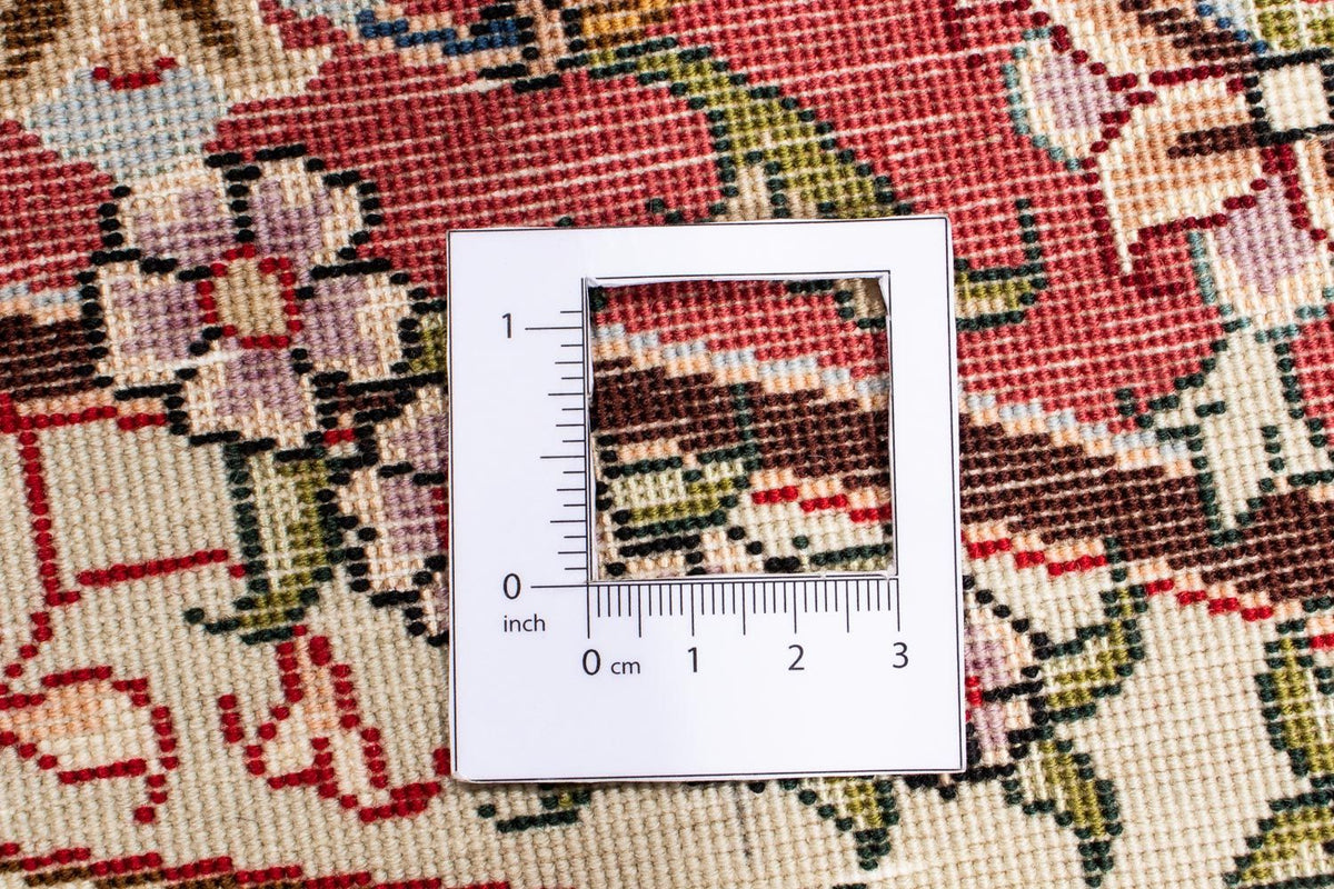 Perser Rug - Tabriz - Royal round  - 145 x 145 cm - beige