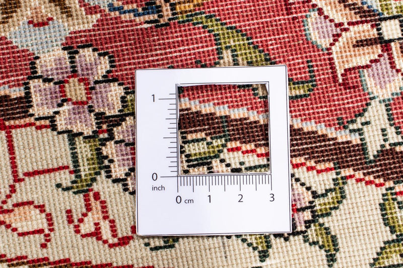 Perser Rug - Tabriz - Royal round  - 145 x 145 cm - beige