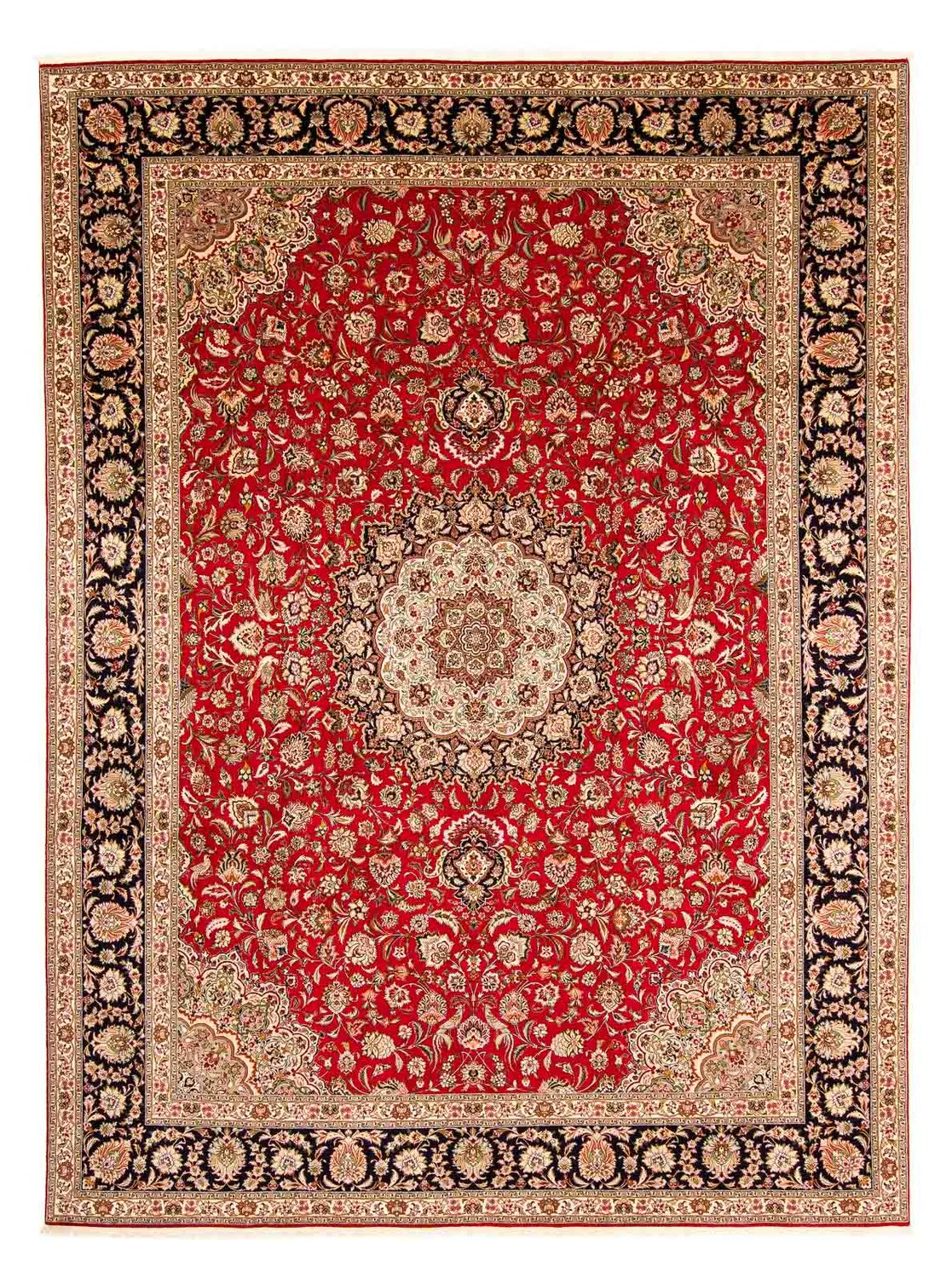 Perser Rug - Tabriz - Royal - 400 x 300 cm - dark red