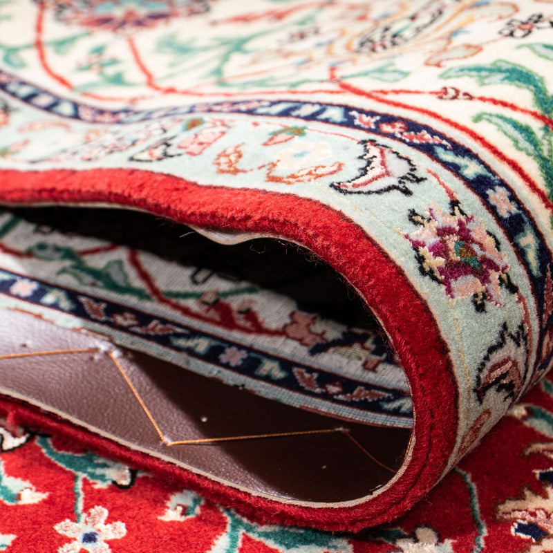 Perser Rug - Tabriz - 214 x 150 cm - dark red