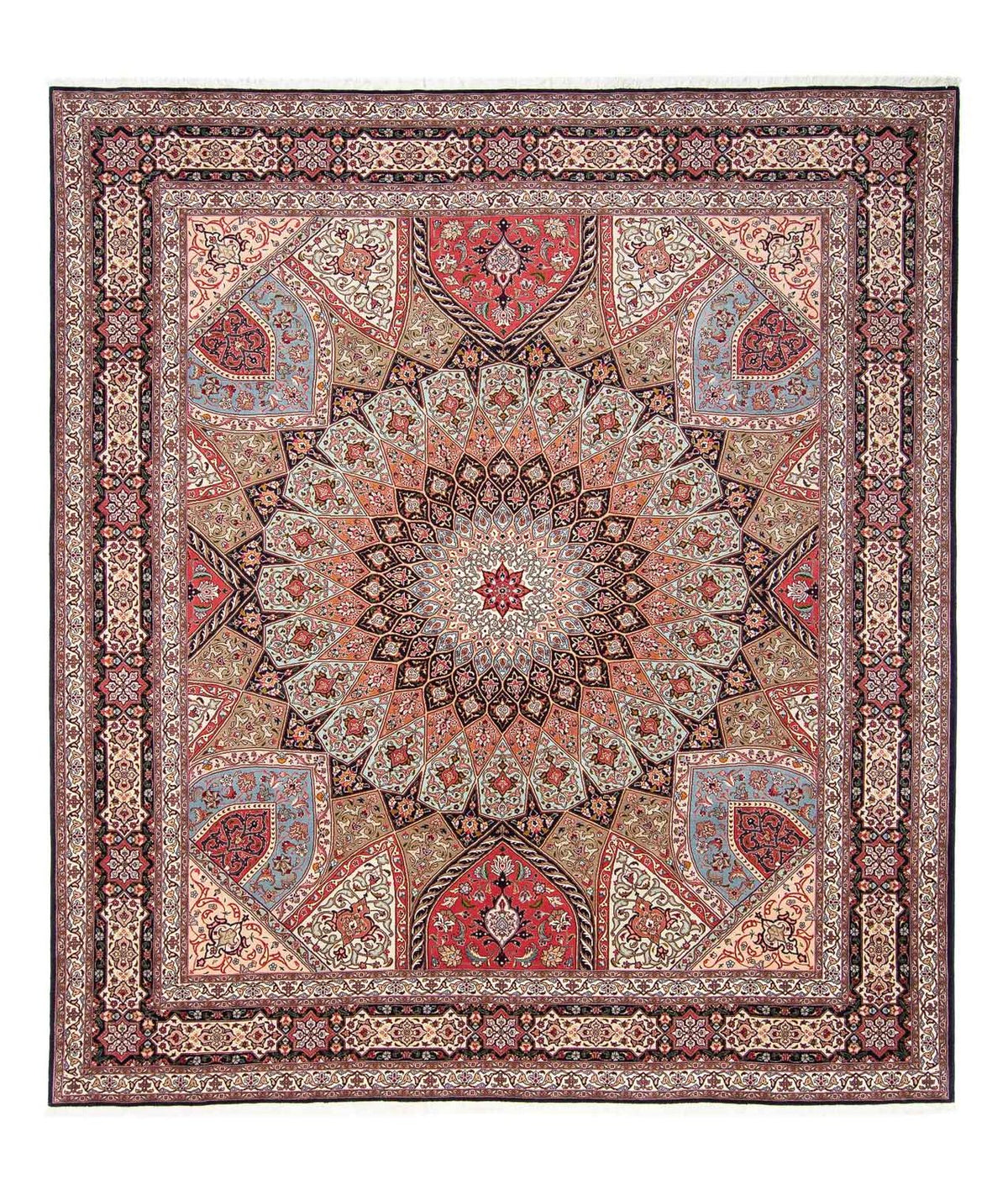 Perser Rug - Tabriz - Royal - 297 x 255 cm - multicolored