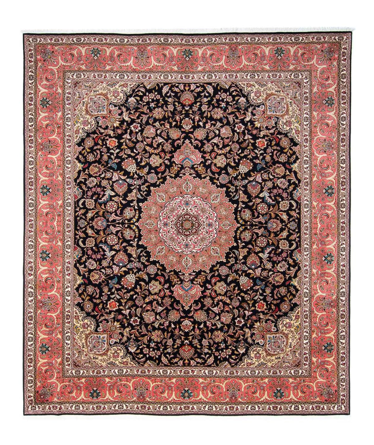 Perser Rug - Tabriz - Royal - 300 x 255 cm - dark blue