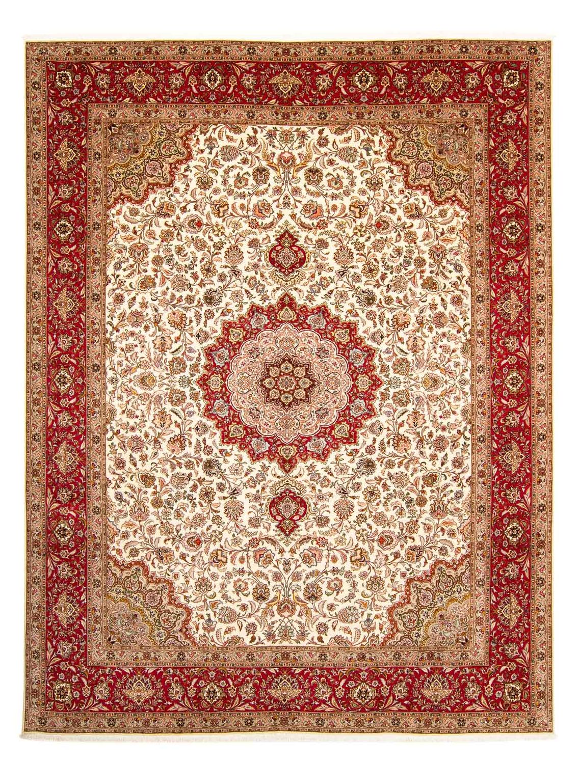 Perser Rug - Tabriz - Royal - 400 x 302 cm - red