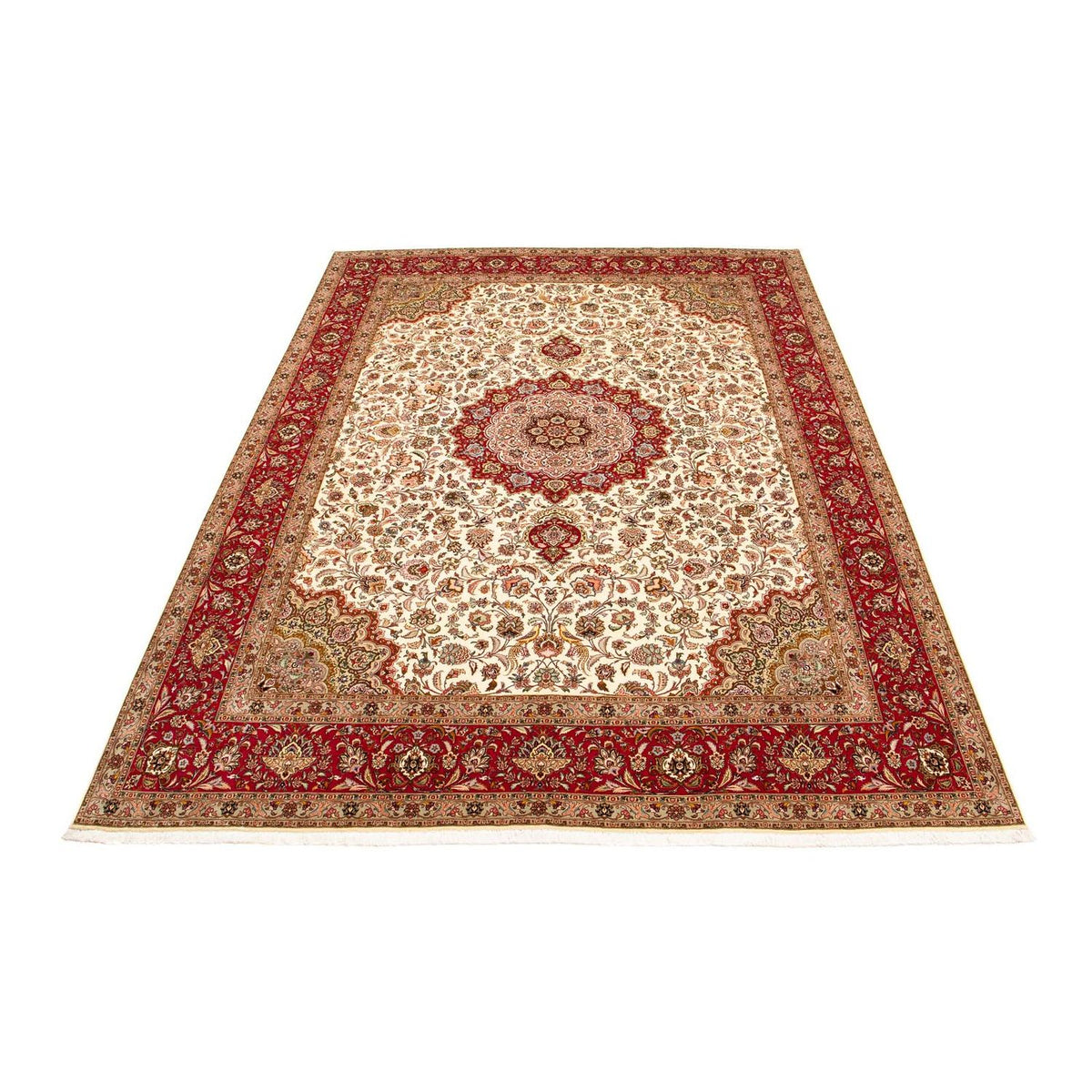 Perser Rug - Tabriz - Royal - 400 x 302 cm - red