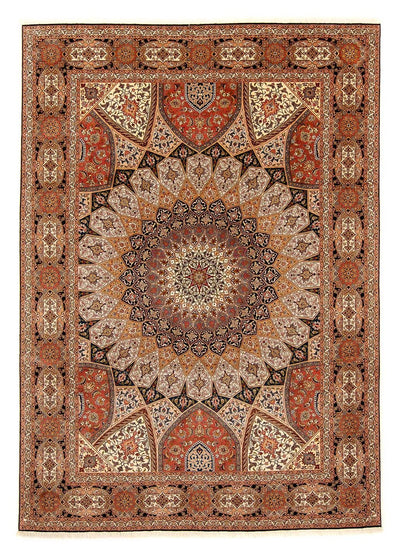 Tabriz - 50 Raj Rug 253x351cm - Persian Rugs