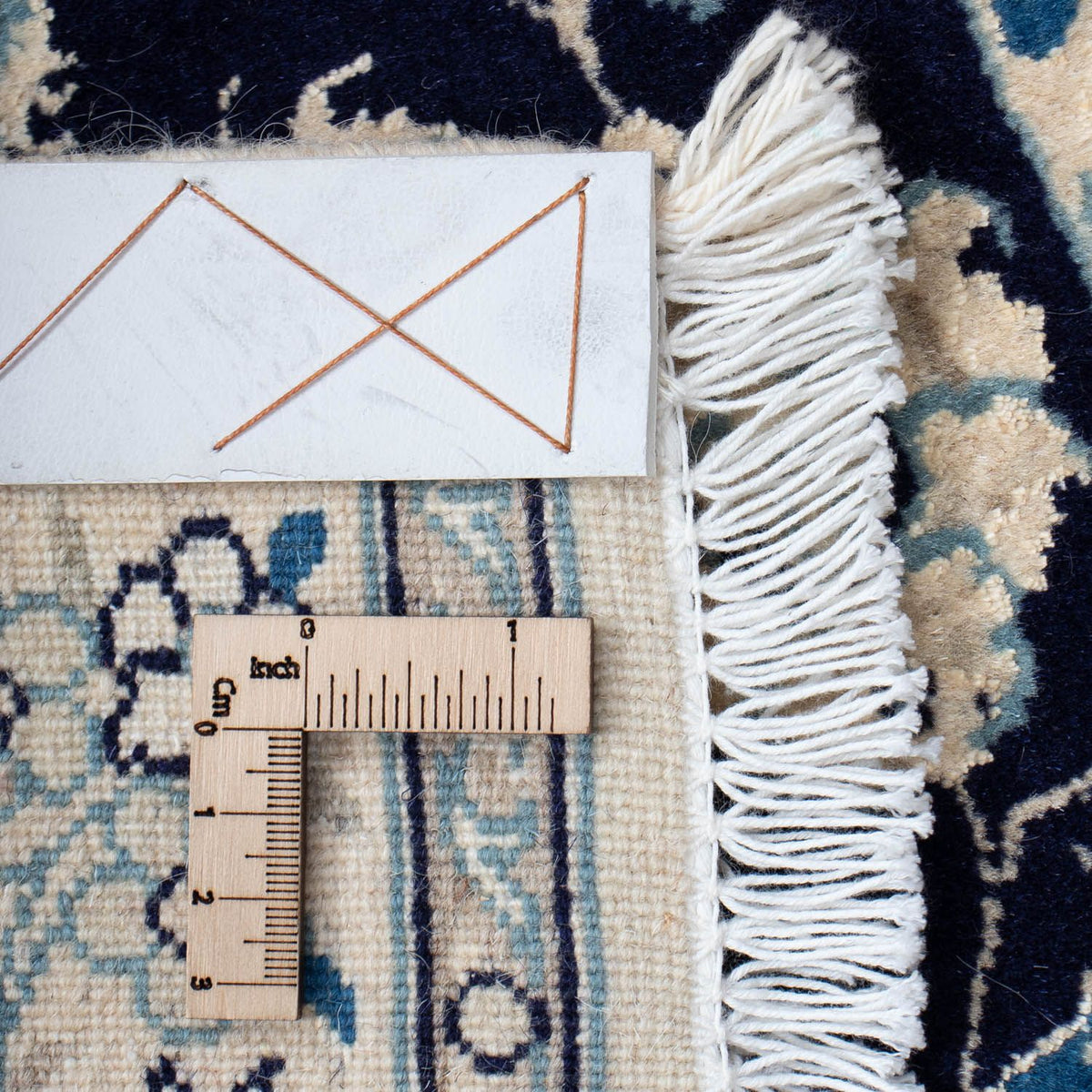 Perser Rug - Nain - Royal - 84 x 57 cm - dark blue