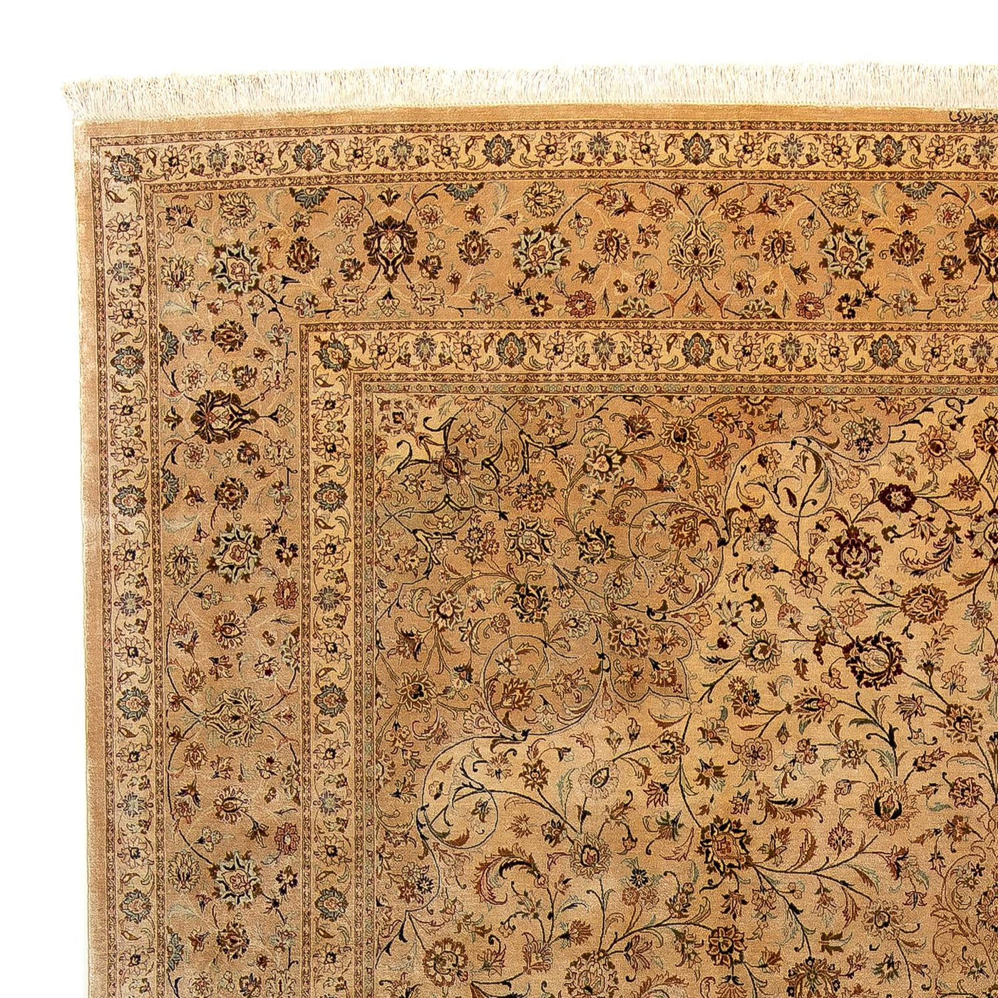 Qom Rug 354x243cm - Persian Rugs