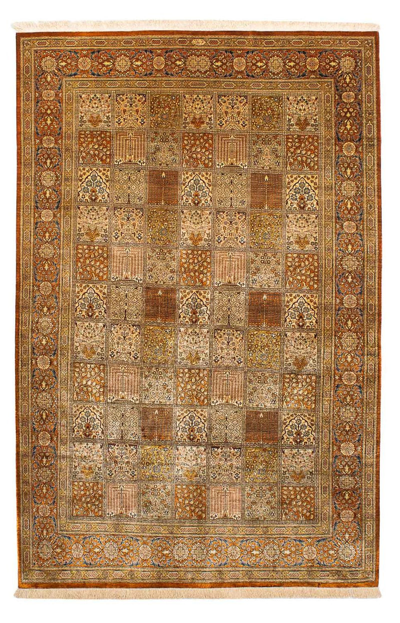 Silk Rug - Ghom Silk - Premium - 200 x 132 cm - multicolored