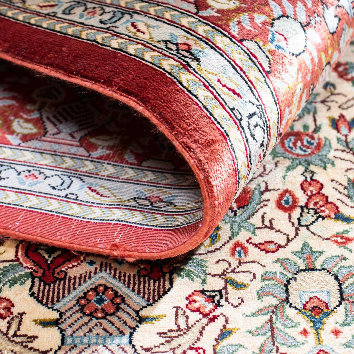 Perser Rug - Ghom - 158 x 107 cm - beige