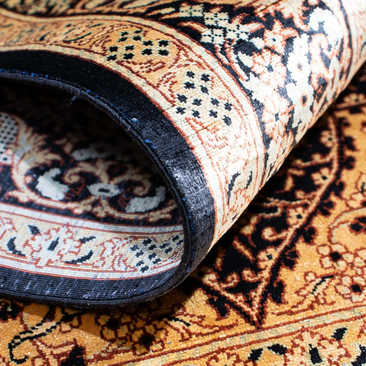 Perser Rug - Ghom - 120 x 76 cm - light brown