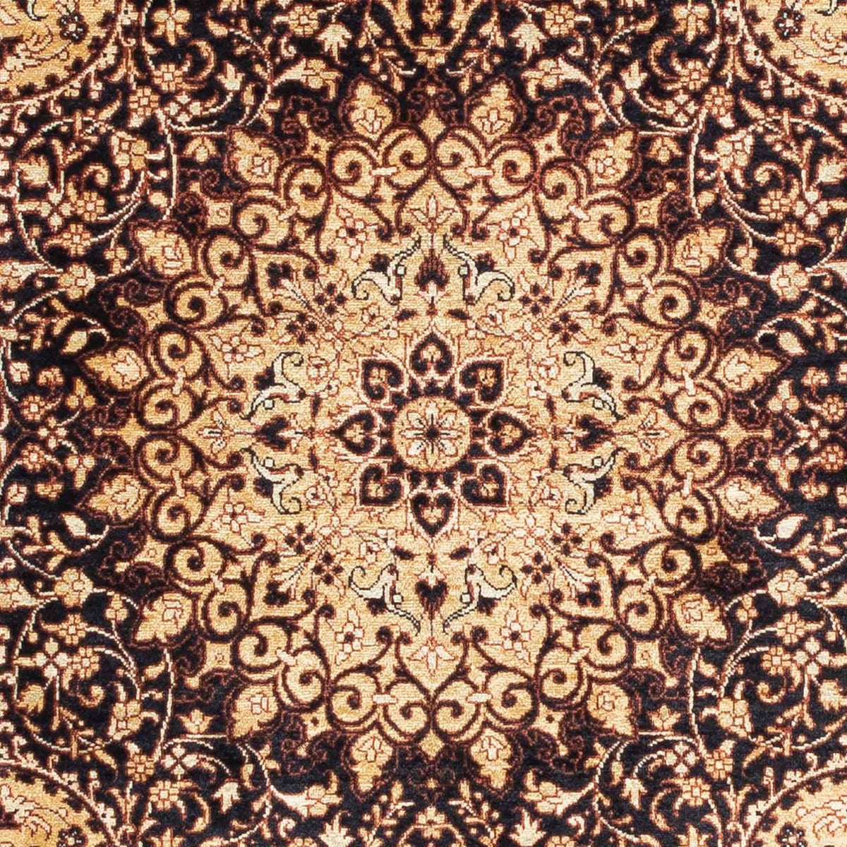 Perser Rug - Ghom - 118 x 78 cm - light brown