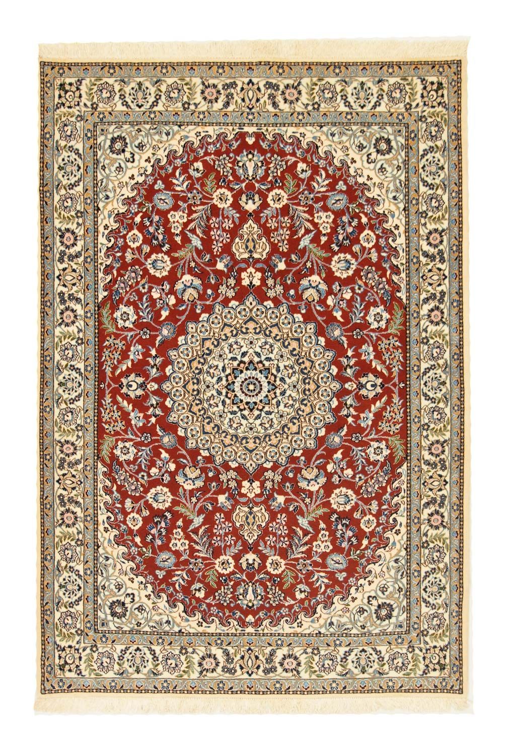 Perser Rug - Nain - Premium - 162 x 110 cm - red