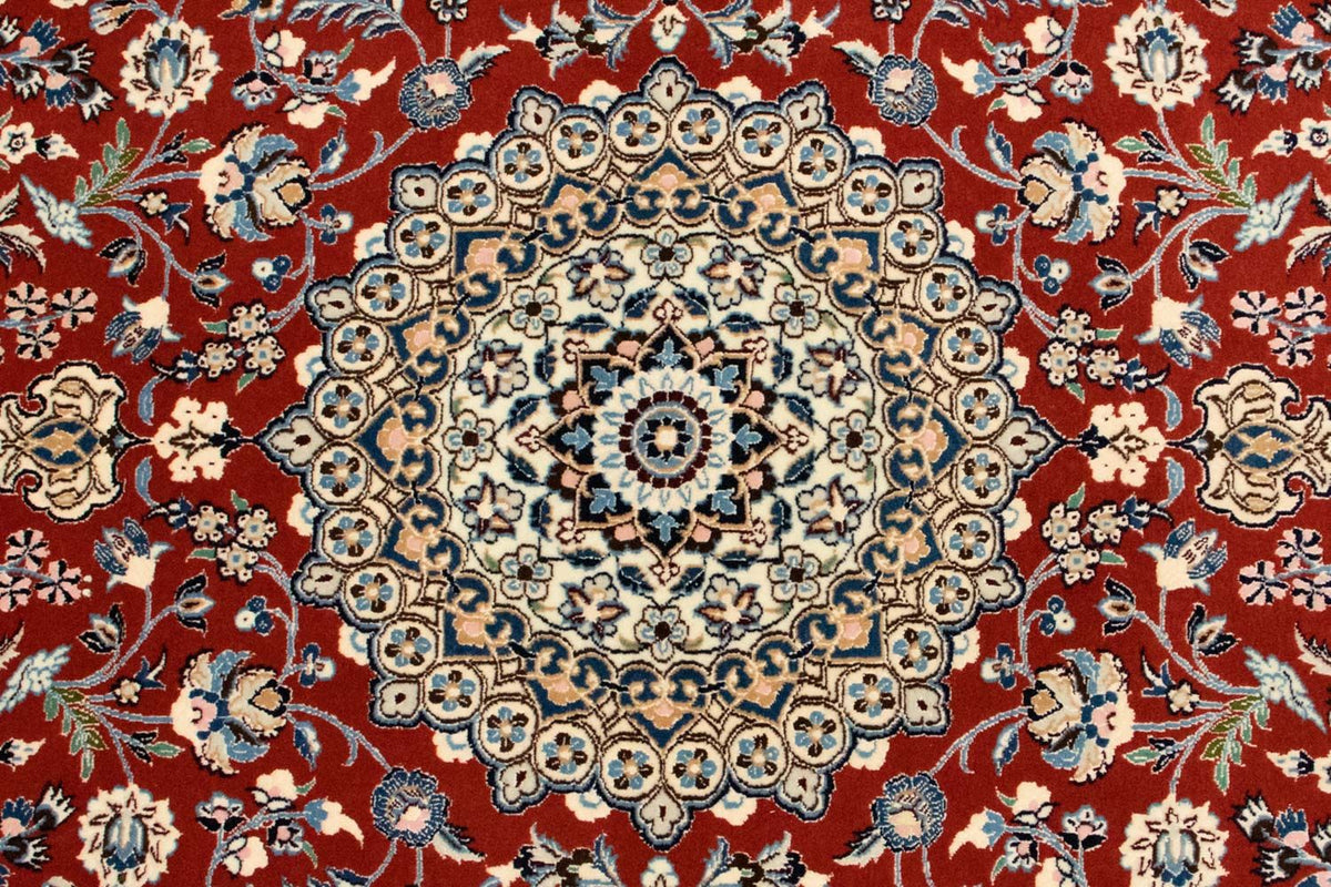 Perser Rug - Nain - Premium - 162 x 110 cm - red