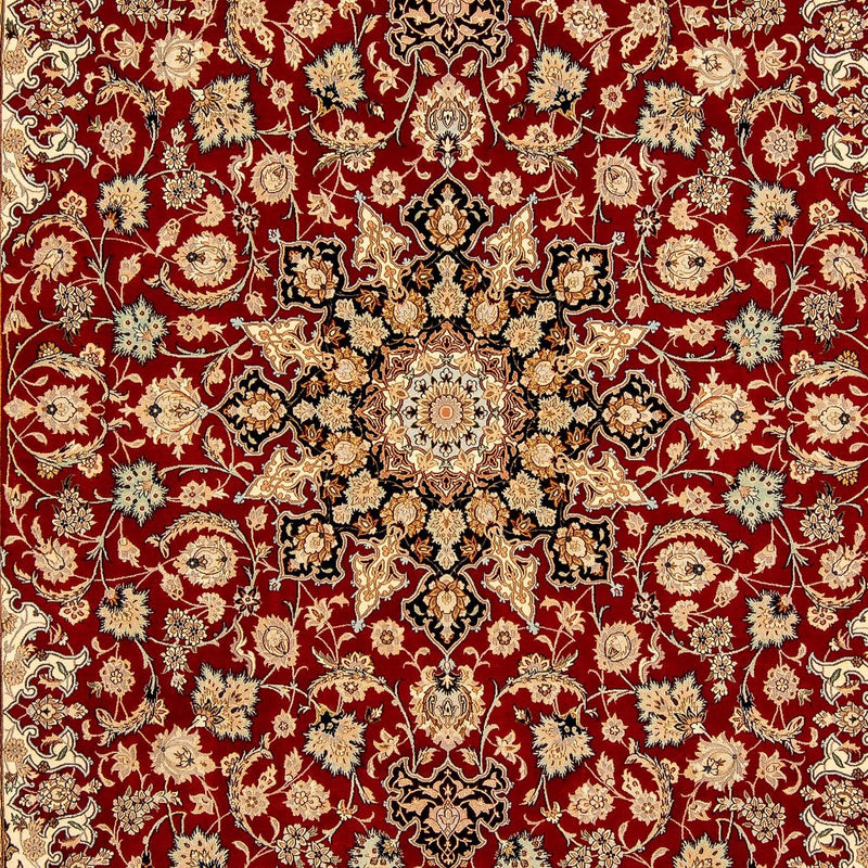 Perser Rug - Isfahan - Premium - 357 x 249 cm - dark red