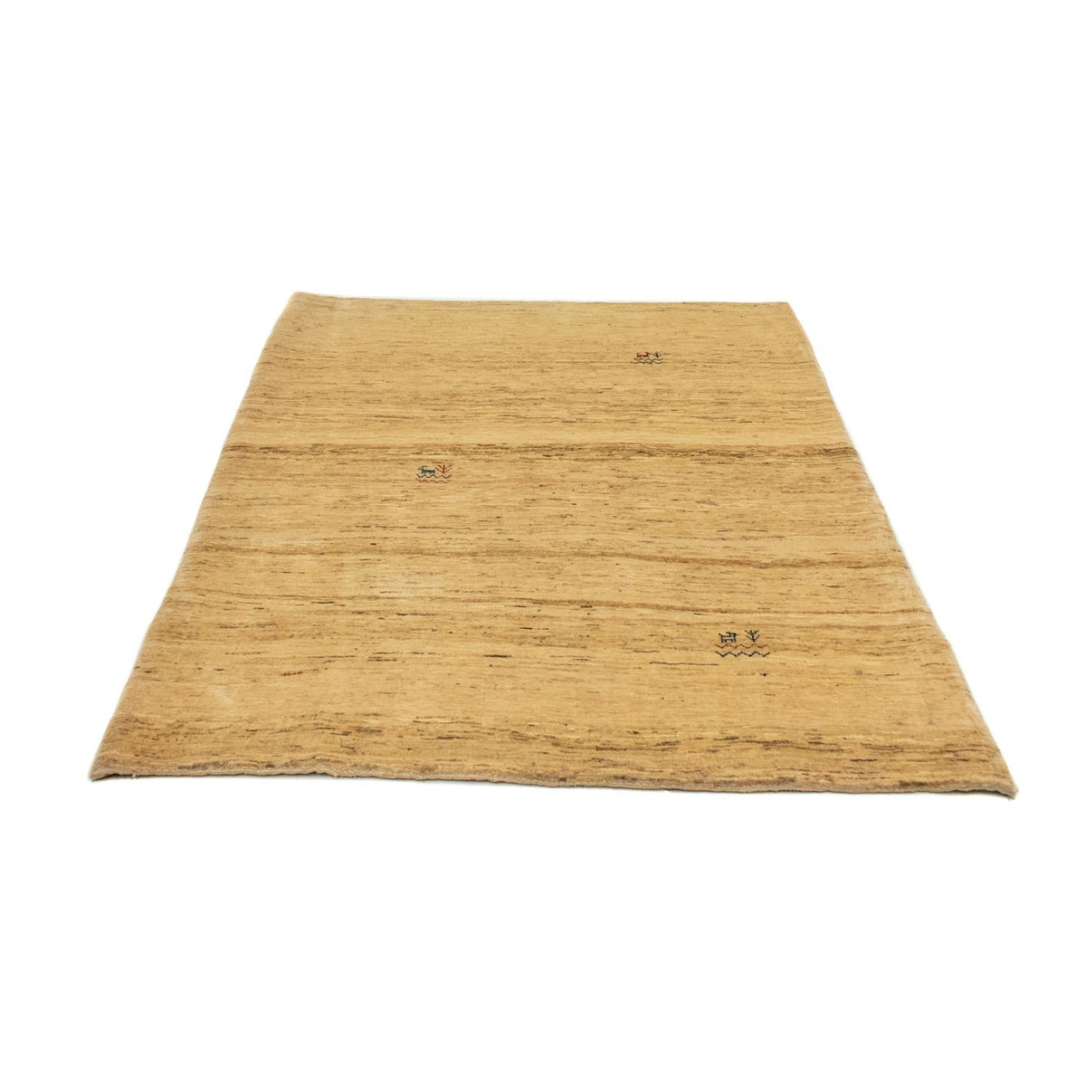 Gabbeh Rug - Loribaft Perser - 167 x 124 cm - gold