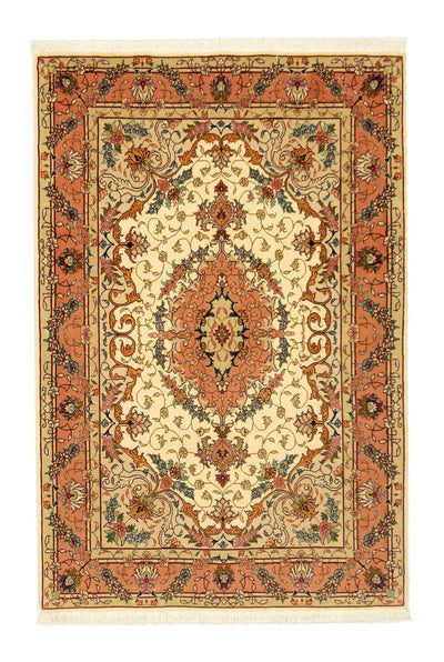 Tabriz - 50 Raj Rug 100x152cm - Persian Rugs