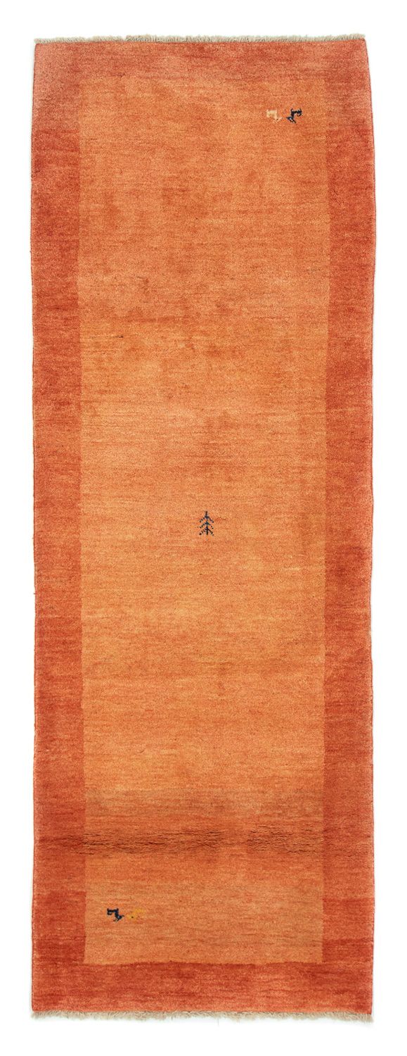 Runner Gabbeh Rug - Perser - 294 x 101 cm - rust