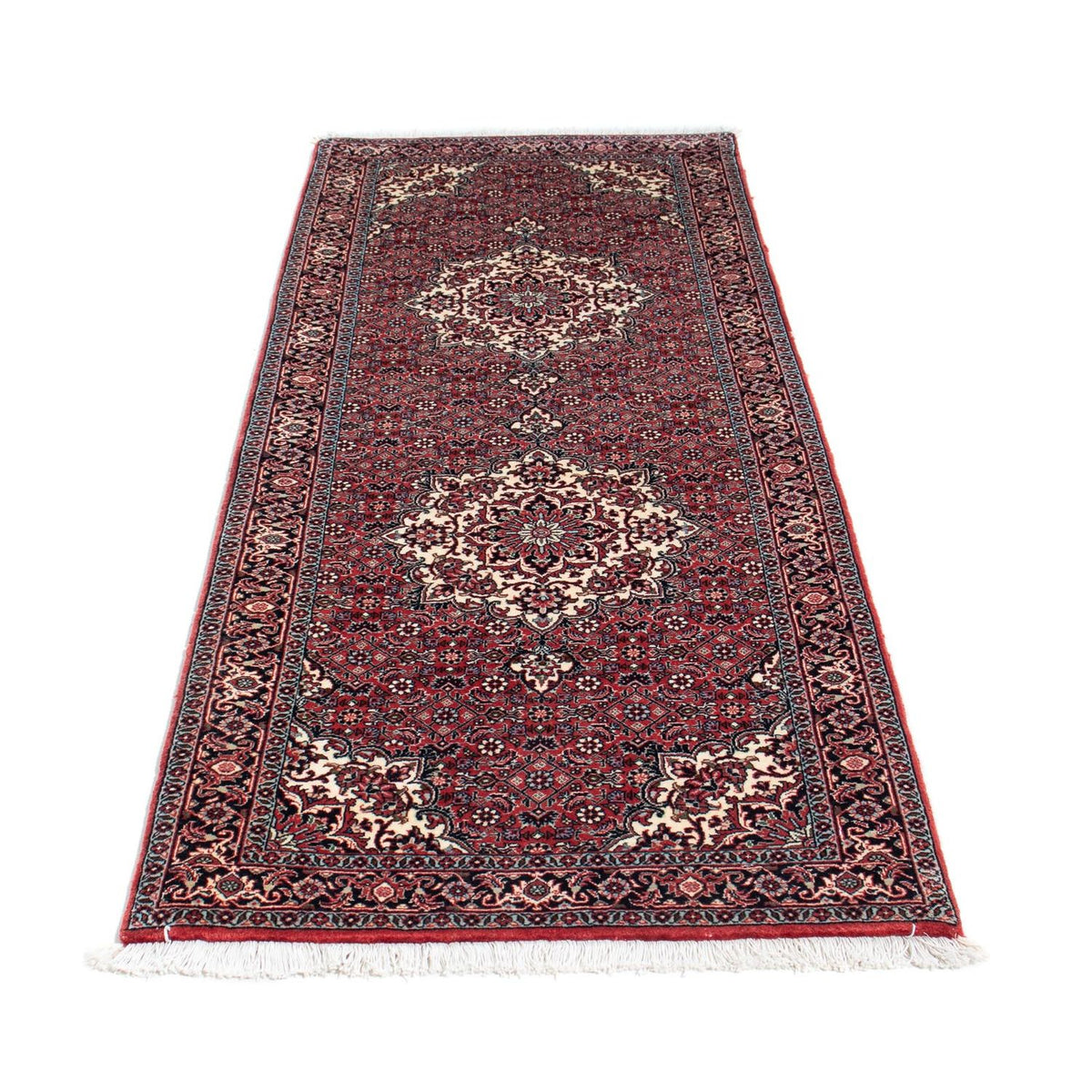 Runner Perser Rug - Bidjar - 206 x 75 cm - light red