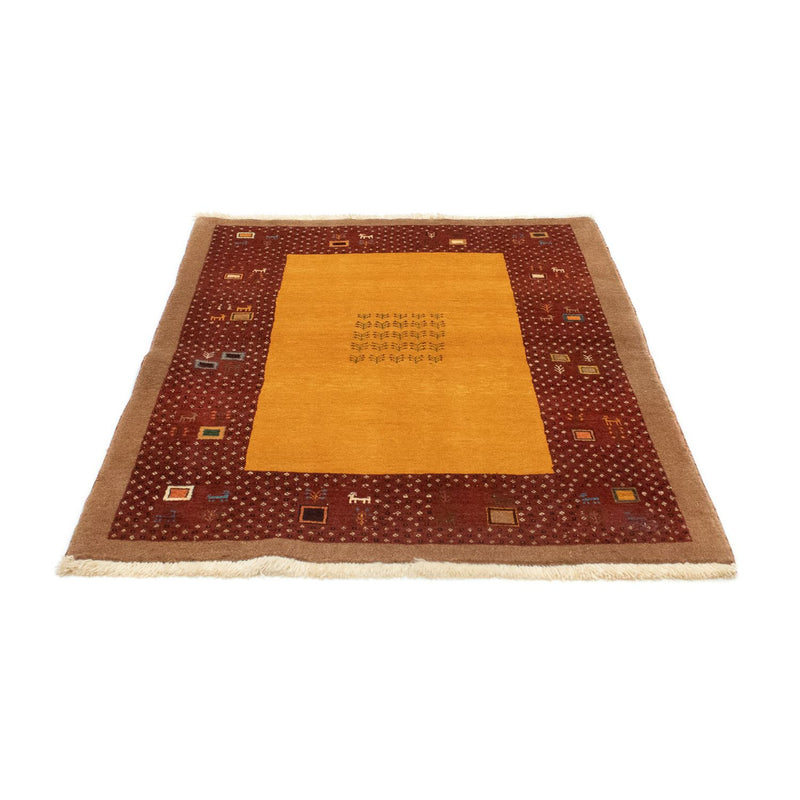 Gabbeh Rug - Loribaft Perser - 150 x 110 cm - gold