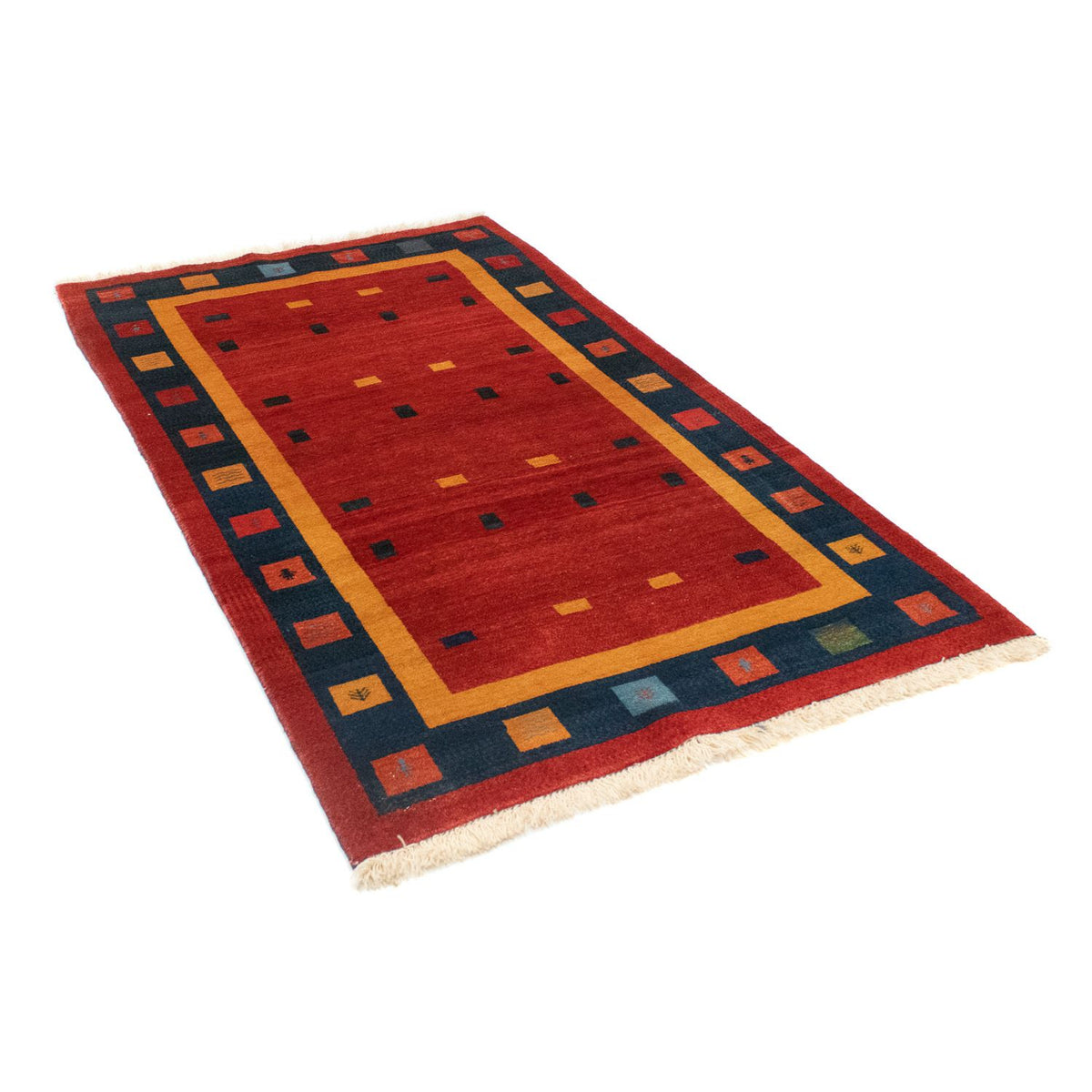 Runner Gabbeh Rug - Loribaft Perser - 175 x 102 cm - red