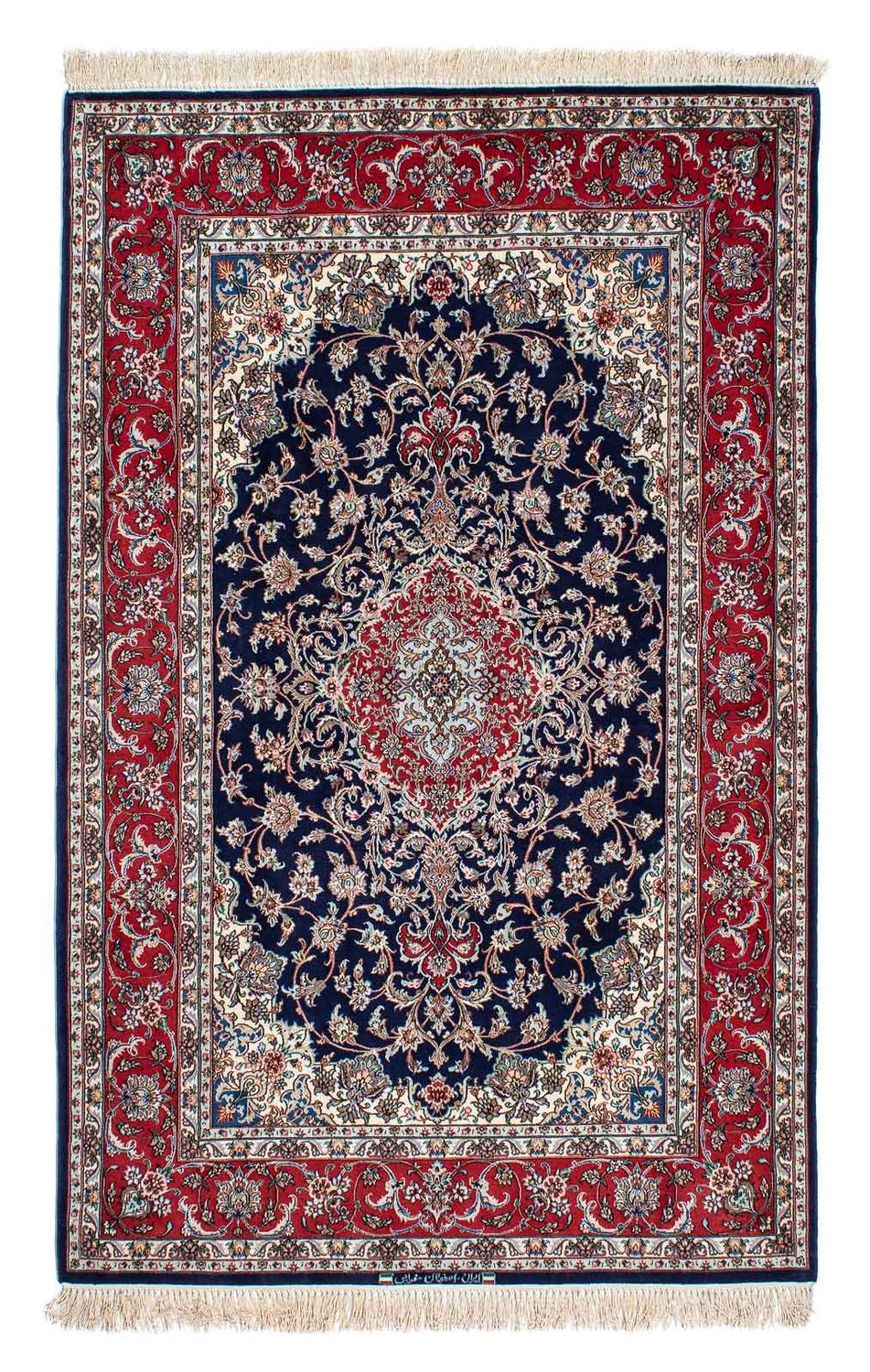 Perser Rug - Tabriz - Royal - 198 x 129 cm - dark blue