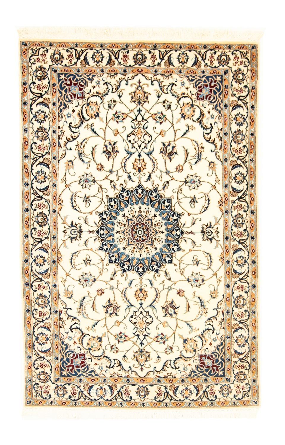 Perser Rug - Nain - Premium - 151 x 96 cm - beige