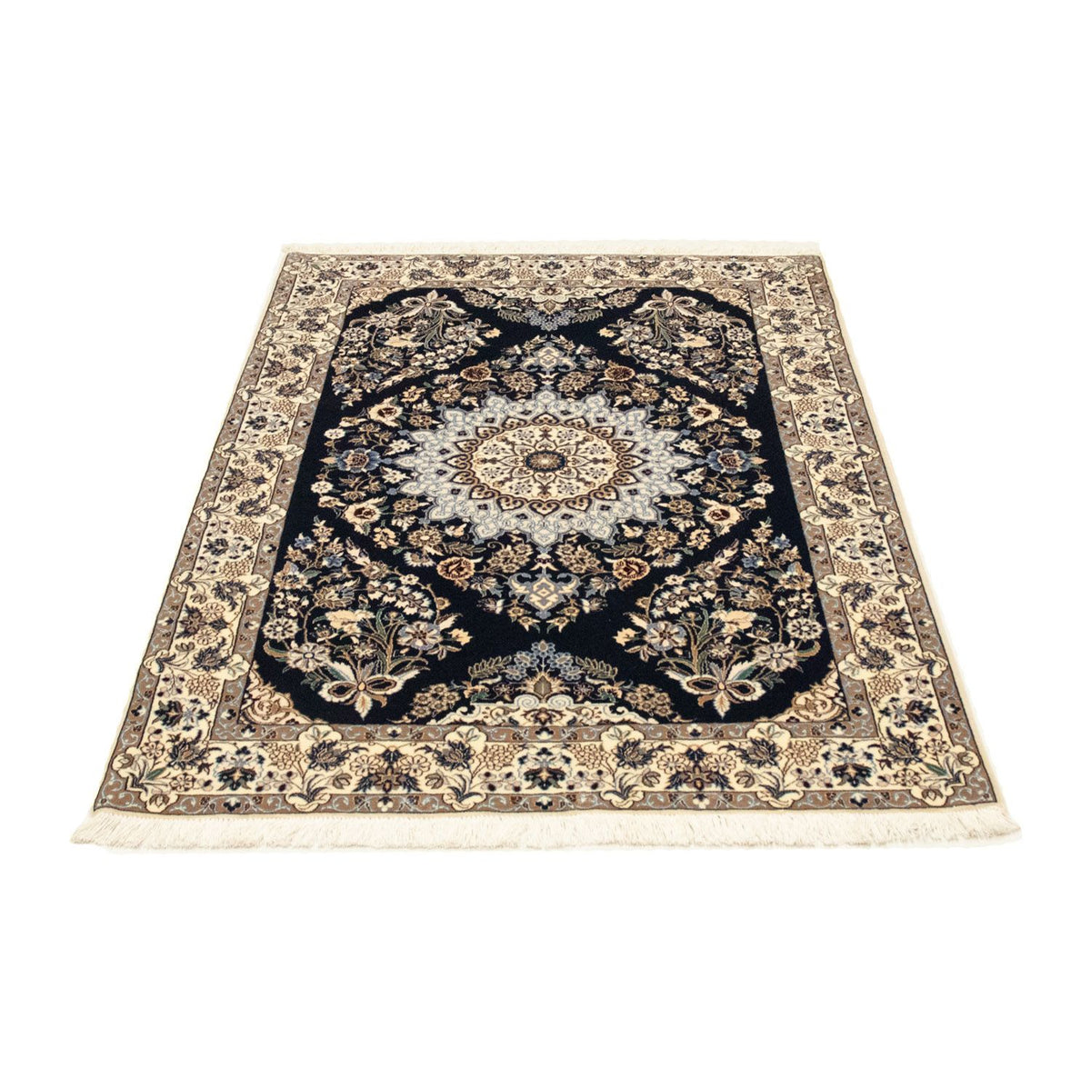 Perser Rug - Nain - Premium - 151 x 100 cm - dark blue